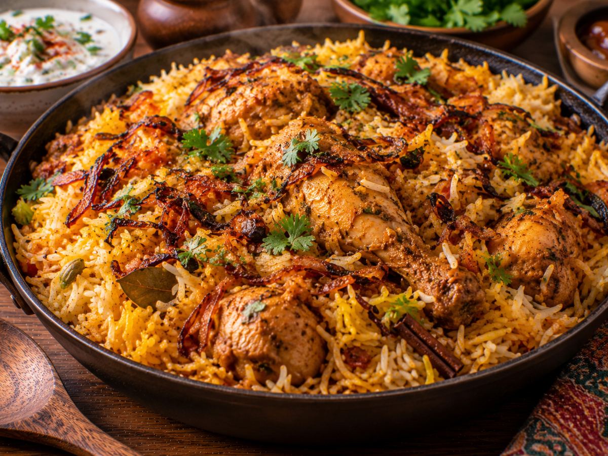 Chicken biryani