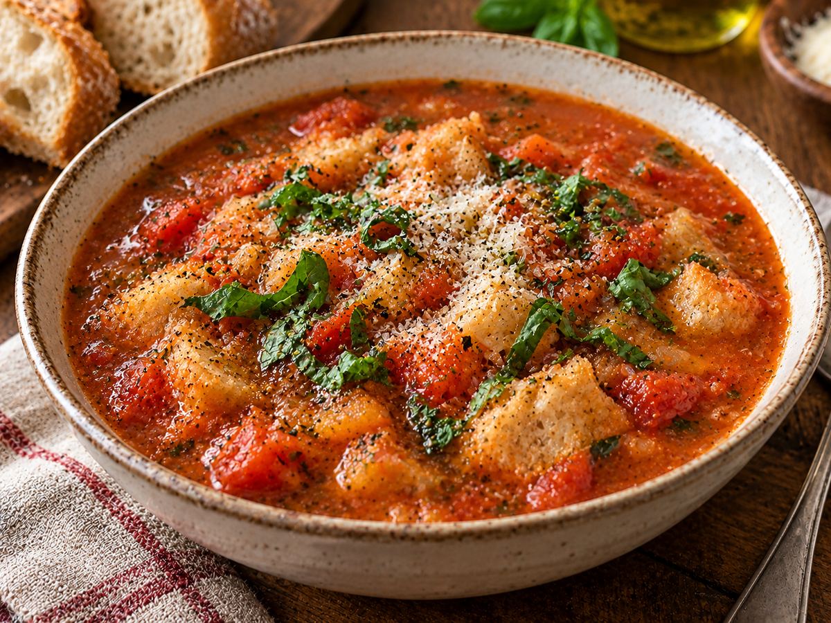 Tuscan tomato & bread soup